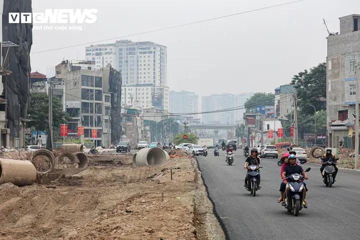 Diện mạo mới của đường Vành đai 2,5 Hà Nội vừa thông xe kỹ thuật