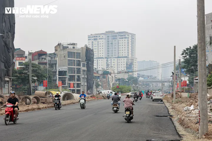 Diện mạo mới của đường Vành đai 2,5 Hà Nội vừa thông xe kỹ thuật