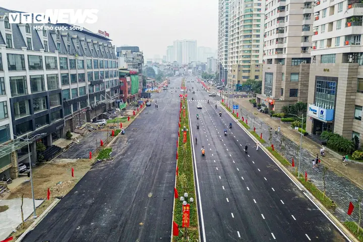 Diện mạo mới của đường Vành đai 2,5 Hà Nội vừa thông xe kỹ thuật