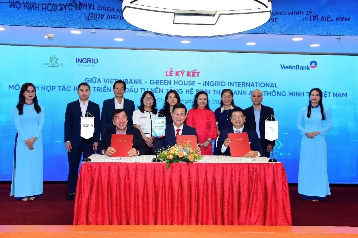 VietinBank, GreenHouse và Ingrid International thúc đẩy hệ sinh thái xanh AI