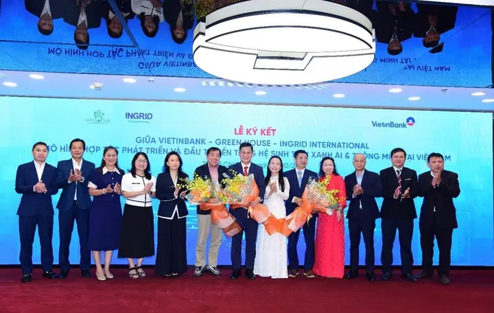 VietinBank, GreenHouse và Ingrid International thúc đẩy hệ sinh thái xanh AI